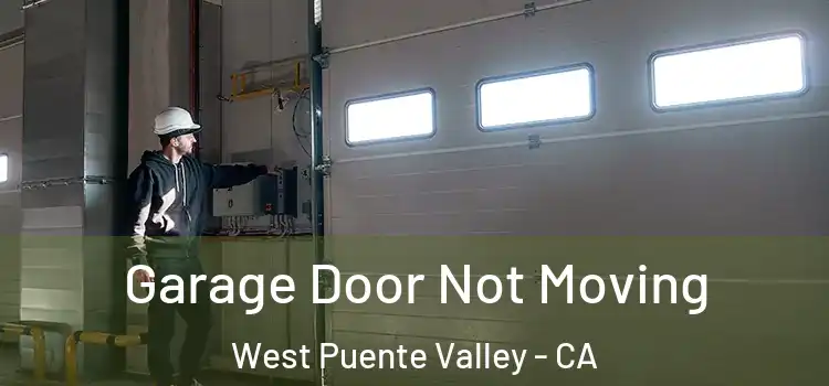  Garage Door Not Moving West Puente Valley - CA