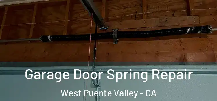  Garage Door Spring Repair West Puente Valley - CA