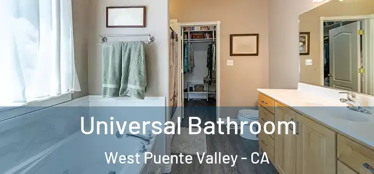 Universal Bathroom West Puente Valley - CA