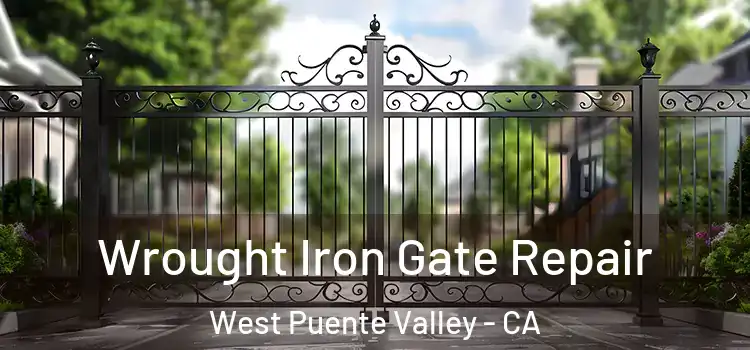 Wrought Iron Gate Repair West Puente Valley - CA